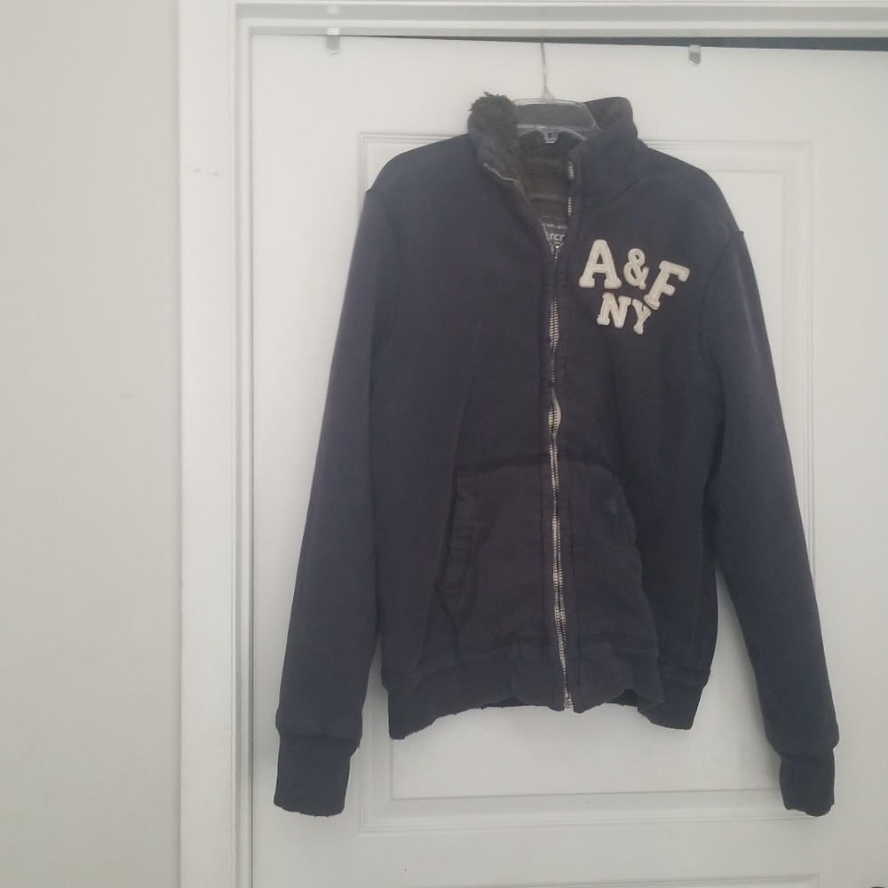 Destressed Abercrombie & Fitch Indigo Lake Jacket